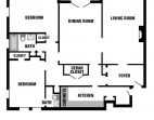 Two Bedroom/Two Bath/Balcony