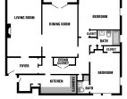 Two Bedroom/Two Bathroom/Balcony