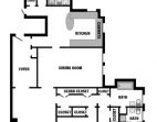 Two Bedroom/Three Bathroom/Den